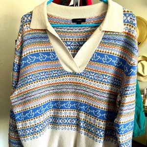 J Crew V-neck sweater